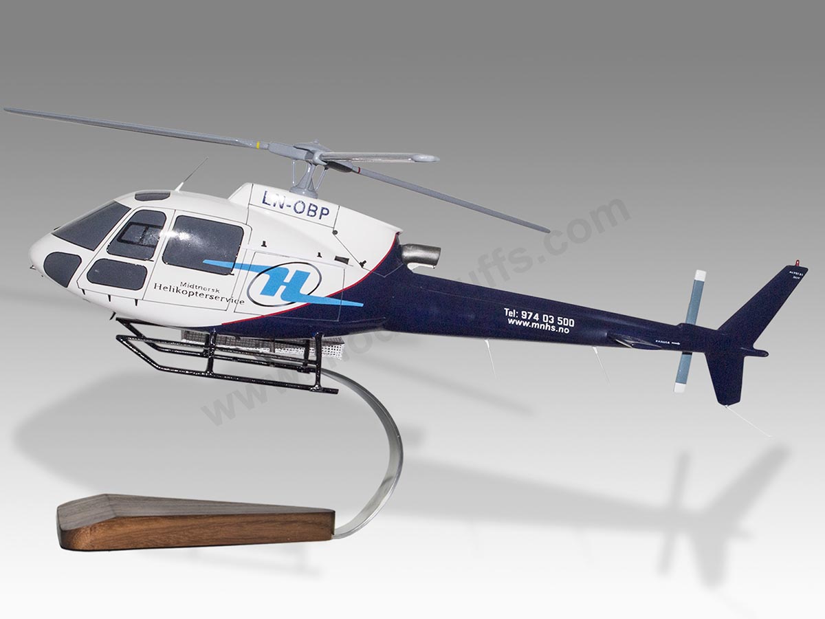 Aerospatiale AS350B3 Midtnorsk Helikopterservice Model