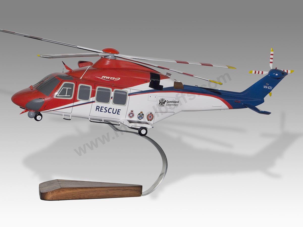 AgustaWestland Agusta Westland AW139 Queensland Government Rescue Model