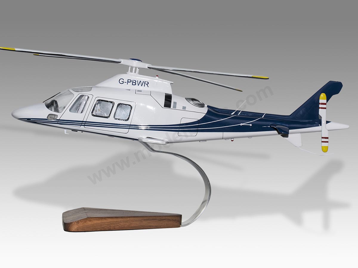 Agusta Power 109 S Transparent Clear Detailed Interior Model