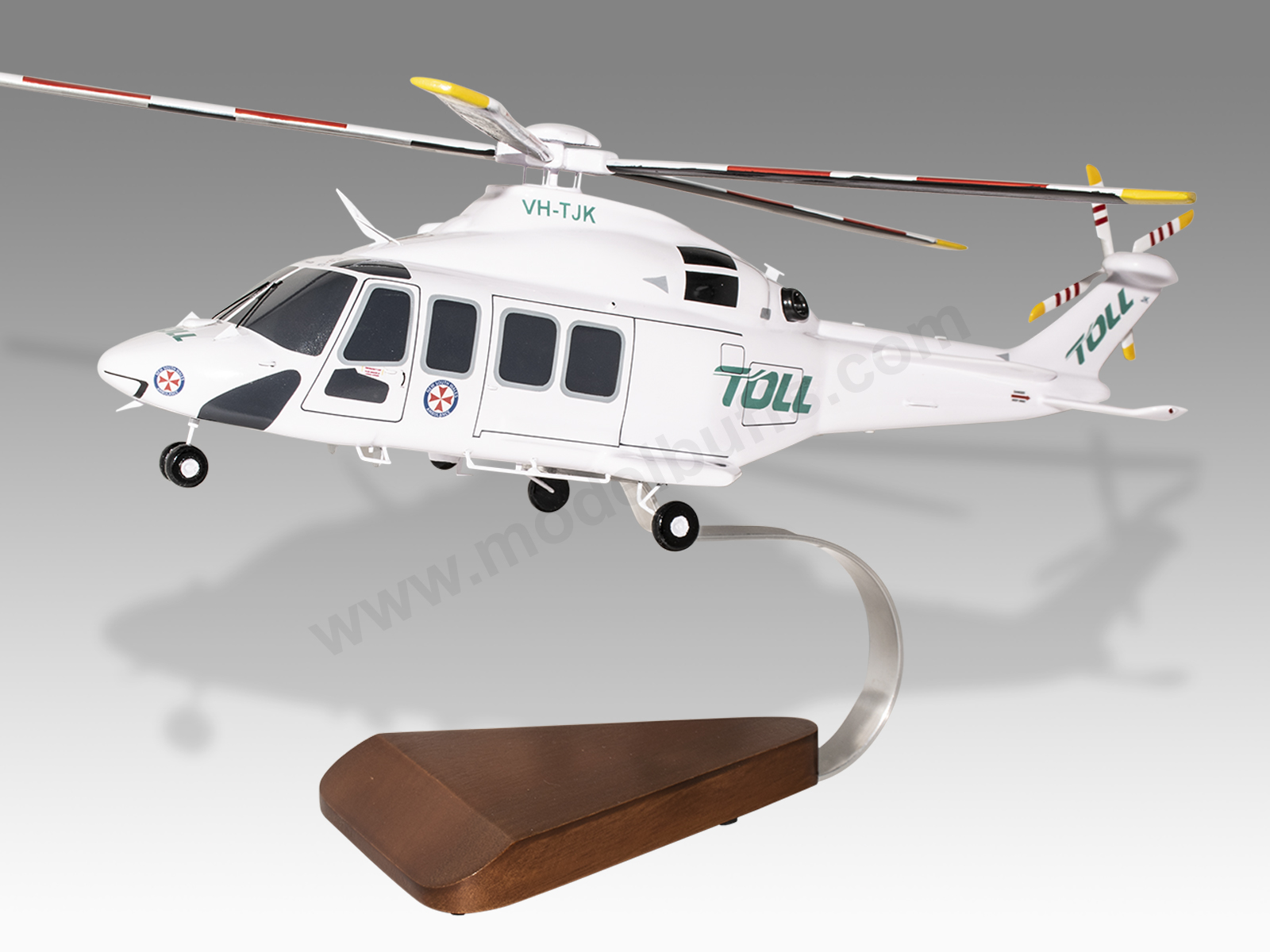 AgustaWestland AW139 Toll Ambulance Rescue Model