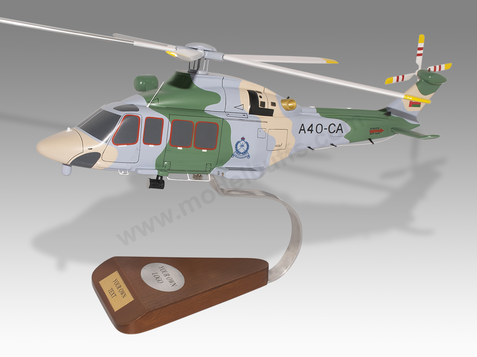AgustaWestland AW139 Oman Police Model