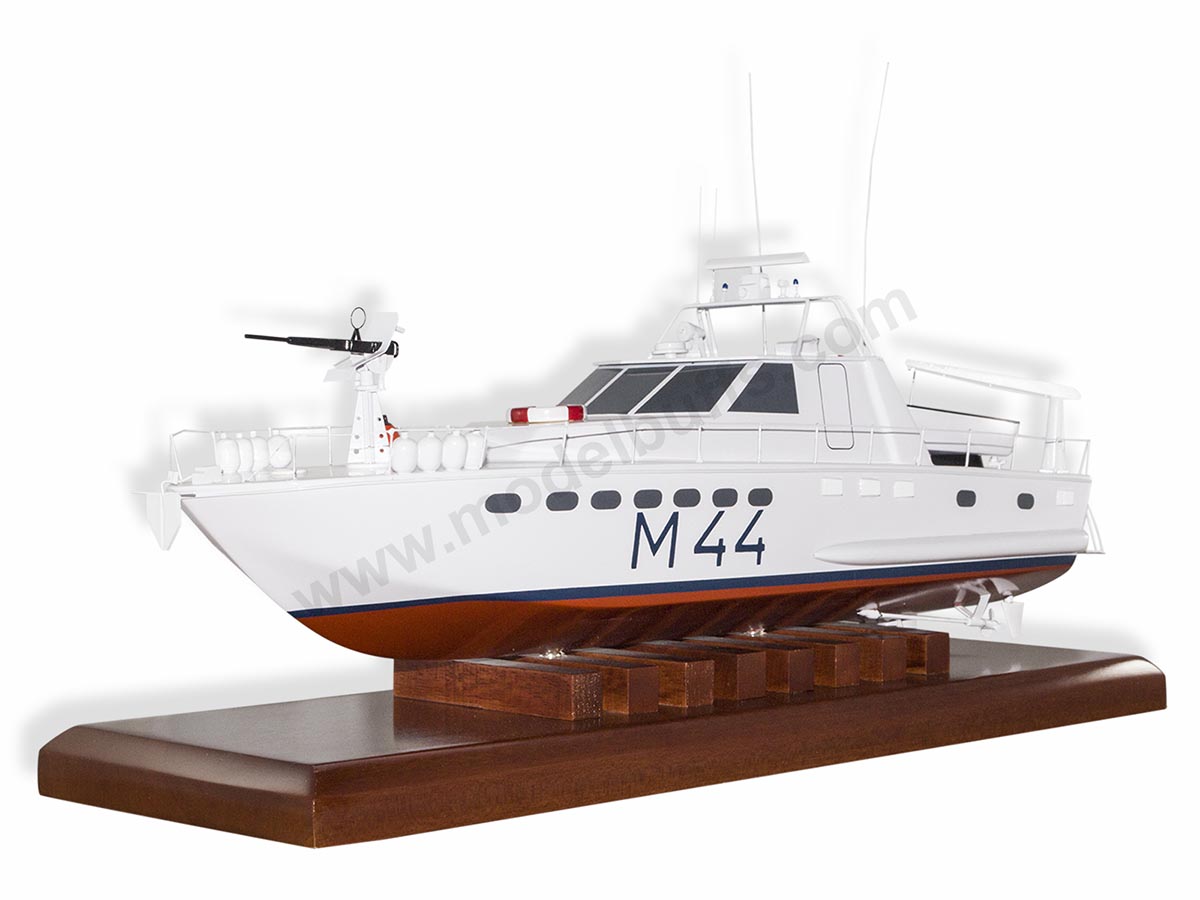 Czech Police Milica M44 Boat Model