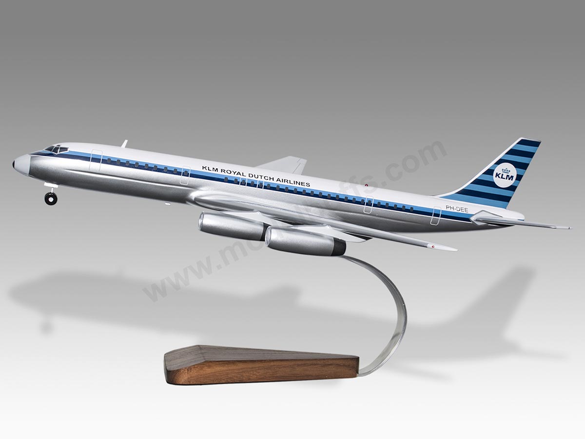 Douglas Dc Klm Model Modelbuffs Custom Made Mahogany Models