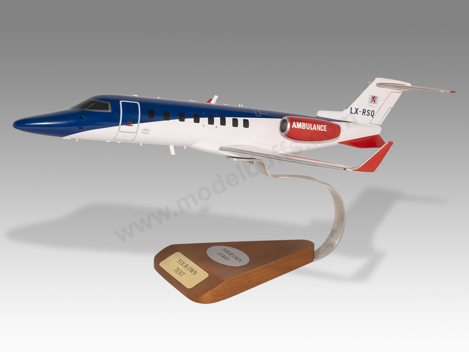 Learjet 45XR Luxembourg Air Rescue Model