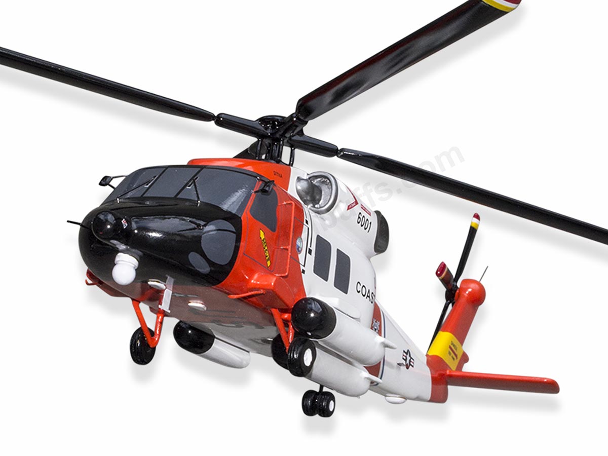 Sikorsky HH60 J Pave Hawk US Coast Guard 6001 Model Helicopters $209.50 ...