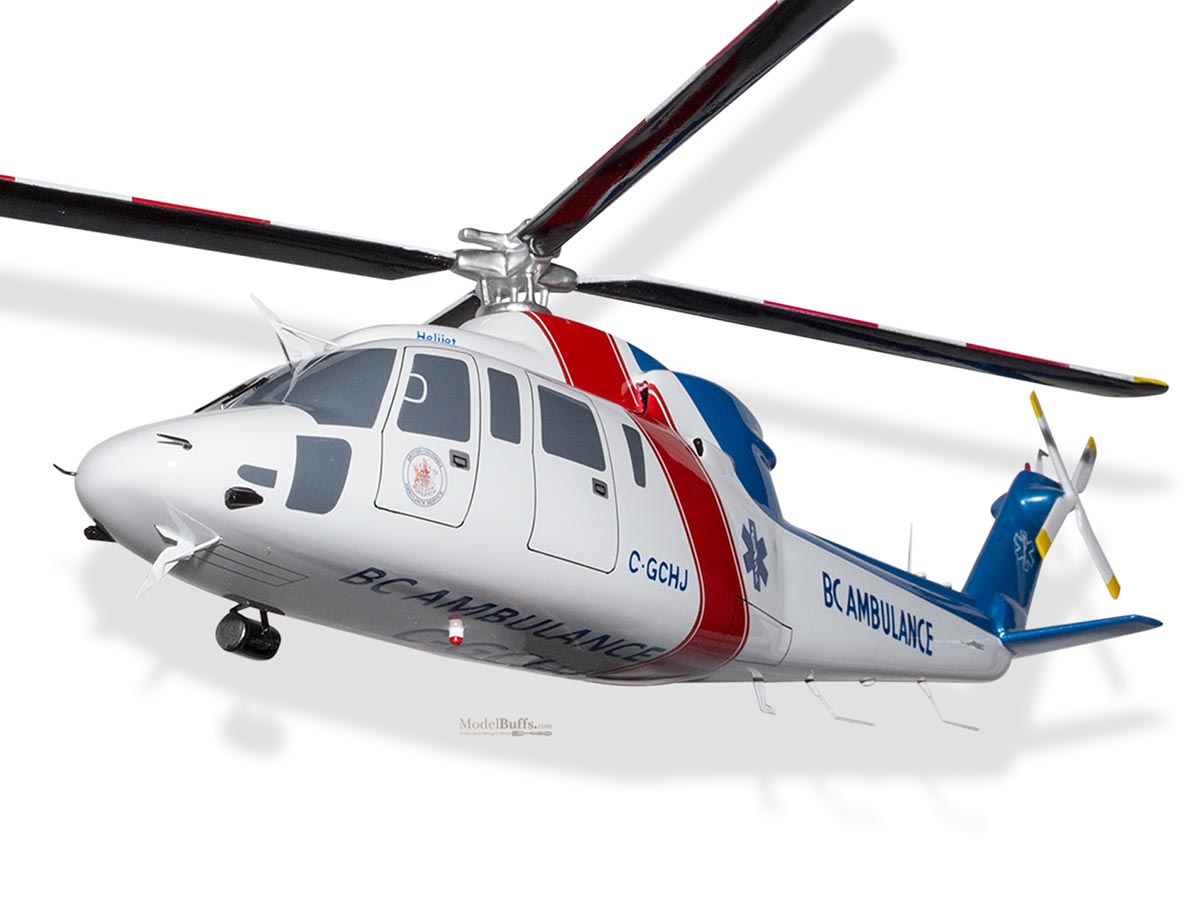 Sikorsky S-76C Helijet International Model Helicopters $199.50 ...