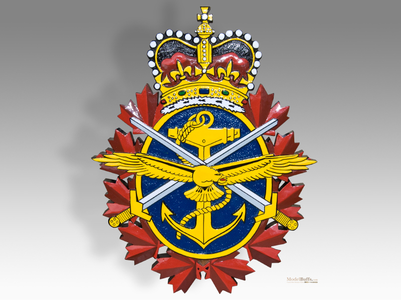 Canadian Forces Emblem Plaque Seal