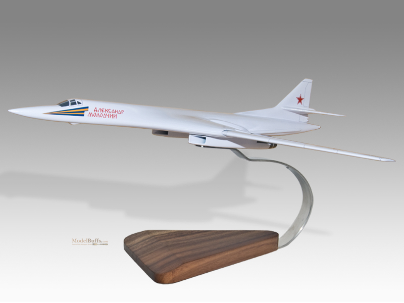 Tupolev Tu-160 Blackjack Bomber Russian Air Force Aleksandr Molodchiy Model