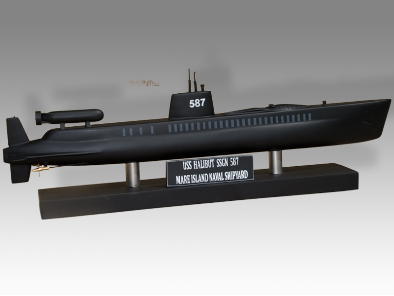 USS Halibut Submarine Model