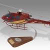 Aerospatiale Airbus Helicopters H125 AS350 Écureuil Stirling Handcrafted Exact Scale & Size Solid Detailed Helicopter Desktop Display Model 1