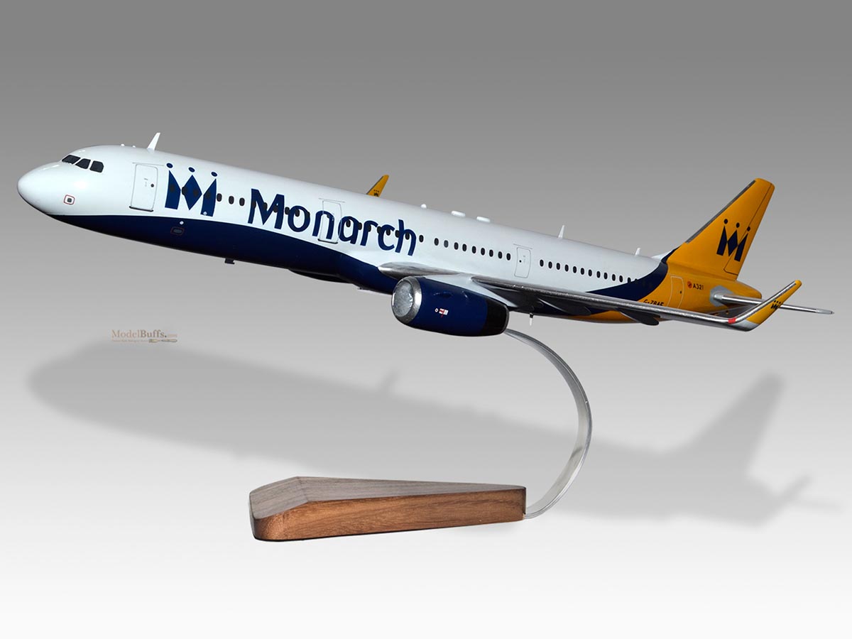 Airbus A321 Monarch G-ZBAE