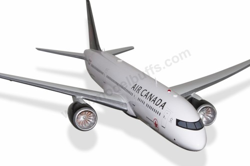 Boeing 787-9 Air Canada New Livery Handcrafted Exact Scale & Size Solid Detailed Commercial Aircraft Desktop Display Model 4