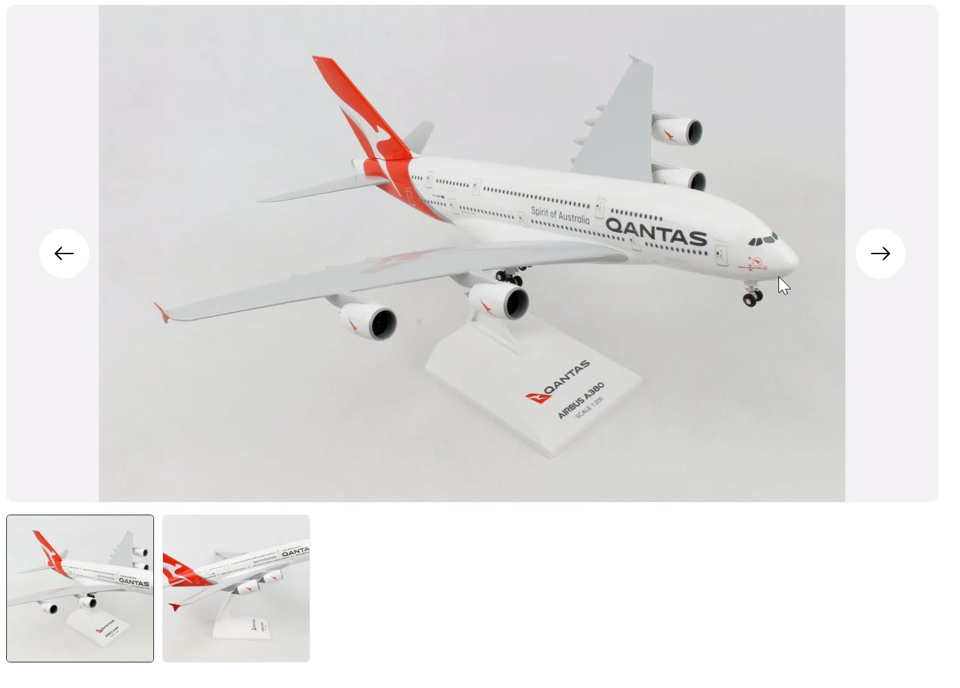 Airbus A380 Qantas Model New Livery - VH-OQH